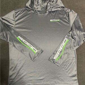 SPRO Gray Long Sleeve Hoodie summer shirt XXL